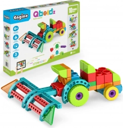Engino Qboidz tractor – bouwset voor kinderen, 10 modellen