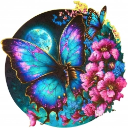 Wooden Butterfly Puzzle - 300 Pieces