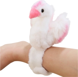 Plush Swan on Bracelet