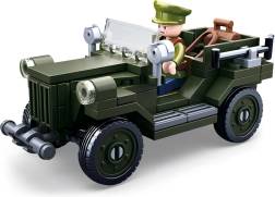 Bouwpakket militaire jeep Sluban GAZ 67