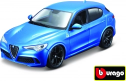 Bburago 1:24 Alfa Romeo Stelvio blauw 18-21086