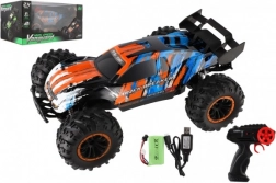 Buggy RC voiture rapide orange-bleu