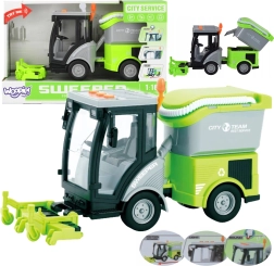 Woopie City Sweeper Truck 1:16 with Lights and Sounds