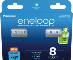 Eneloop AA-accu’s 2000 mAh 8 stuks