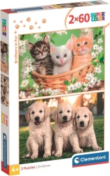 Puzzel Harige broertjes en zusjes