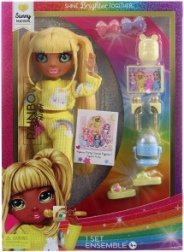 Pop RAINBOW HIGH Junior PJ Party Sunny Yellow