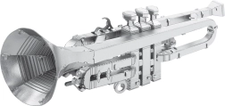 Metal Earth 3D metalen puzzel trompet