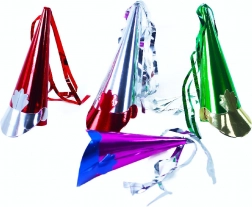 Mini papieren feesthoedje