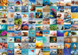 RAVENSBURGER Puzzle 99 Moments by the Sea 1000 pieces