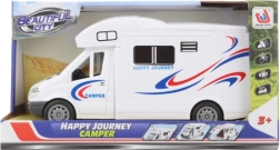 Caravan met batterijfuncties