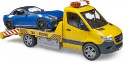 Bruder Mercedes‑Benz Sprinter Tow Truck with Sports Car