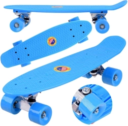 Fiszka skateboard voor kinderen tot 50 kg – Blauw