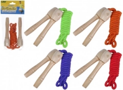 Jump Rope with Wooden Handle 240 cm