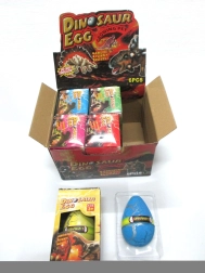 Egg with Growing Dinosaur 12 × 8 cm