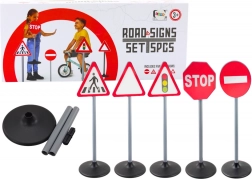 Set of Traffic Signs for Teaching, 5 pcs, 70 cm