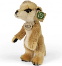 Standing plush meerkat 23 cm eco friendly
