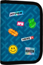 Etui 1-laags, 2 kleppen, leeg OXY GO Stickers