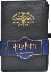 Harry Potter zaknotitieboek met vak en rits Order of the Phoenix A5