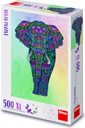 Relax Elephant Puzzle 500 XL Pieces