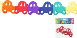 Colorful Garland with Car Theme