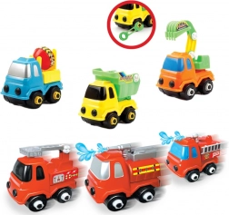 Set schroefbare auto’s 3 stuks