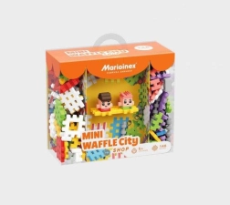 Mini Waffle City Building Set – Shop, 148 pieces