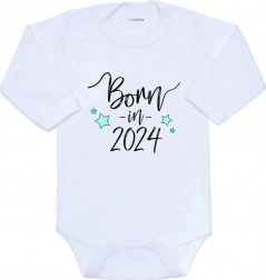 infant bodysuit New Baby Born in 2024, long sleeve, size 62 (3–6 months)