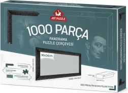 Puzzel Frame 96x34 cm zwart