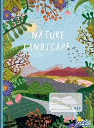 Schoolschrift A4 blanco 20 vellen Natuur