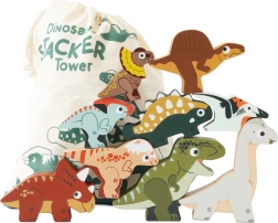 Le Toy Van stapeltoren dinosaurussen