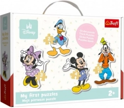 Babypuzzel Mickey Mouse en vrienden 14 stukjes