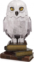 Puzzel 3D Harry Potter Hedwig op boeken