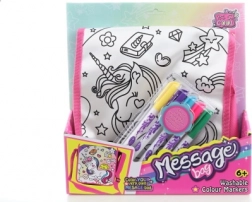 Inkleur-handtasje met eenhoornmotief