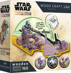 Puzzle en bois Star Wars: The Mandalorian – 160 pièces