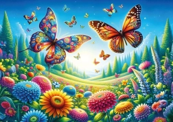 Puzzle Ailes du printemps 260 pièces ART PUZZLE