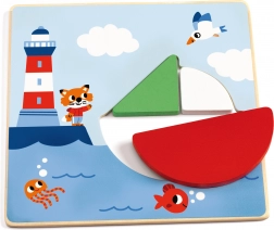 Houten educatief spel Tangramini voor kinderen