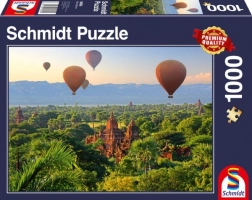 Puzzle montgolfières au-dessus de Mandalay 1000 pièces