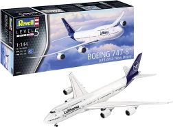 Plastic model airplane Boeing 747-8 Lufthansa