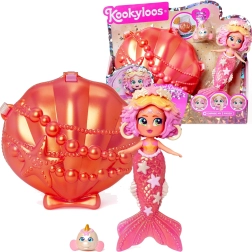 KookyLoos Sunset Fantasy Mermaid – figuur van een zeemeermin met handtas en accessoires