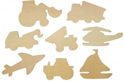 Sjablonen voor voertuigen Bigjigs Toys