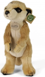 Standing plush meerkat 30 cm eco-friendly