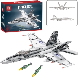 Constructieblokken Jachtvliegtuig F-16 Fighting Falcon
