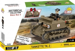 Tankmodel TK-3 voor bouwpakket met 323 stukjes