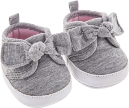 Chaussures pour poupée – baskets grises avec petit nœud