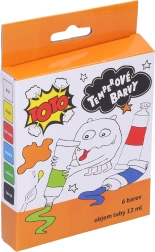 Tempera verven metallic set 6×12 ml