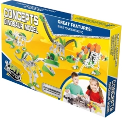 Kit de construction métallique tyrannosaure 140 pièces