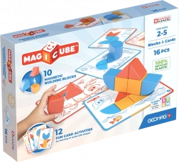 Geomag Magicube Blocks & Cards – magnetische bouwset 16 delen