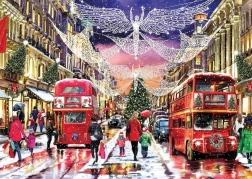 Puzzle Christmas Regent Street 1000 pieces GIBSONS
