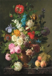 Puzzle Museum Collection: Stilleven met bloemen 1000 stukjes
