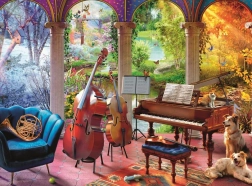 Ravensburger puzzle Music of the Four Seasons XXL 100 pieces